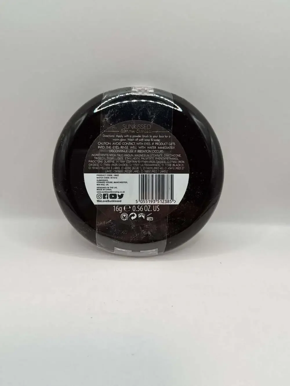 Sunkissed Glimmer Compact Bronzer Medium 0.56 oz